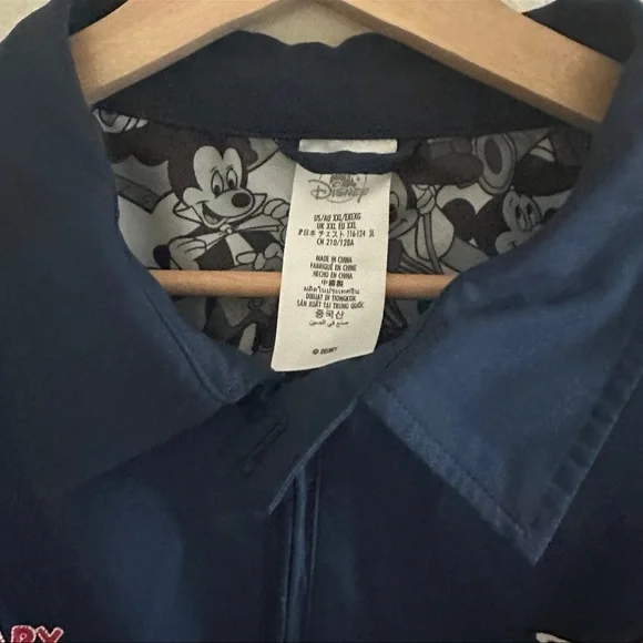 Men’s Disney Mouseketeer Bomber Jacket - NWT - 2XL - Picture 2 of 3